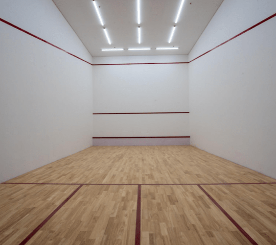 Clubhouse Squash Court Completed